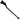Soma Direct Mount Single Leg Kickstand Black - KSA 40