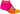 SockGuy Tropical Classic Low Socks - 1" Pink/YLW/Orange Women's Small/Medium