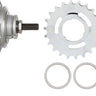 Sturmey-Archer S2C Kick-Shift Hub Kit 32h 116mm Black