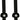 Muc-Off Big Bore Lite Tubeless Valve Stems - 3XLarge 80mm Black