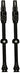 Muc-Off Big Bore Lite Tubeless Valve Stems - 3XLarge 80mm Black