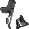 SRAM Apex Shift/Brake Lever Hydraulic Disc Brake Caliper - Right/Rear 12-Speed DoubleTap Flat Mount 20mm Offset BLK D1