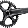 Shimano GRX FC-RX600-1 Crankset - 172.5mm 11-Speed 40t 110 BCD Hollowtech II Spindle Interface BLK