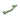 Reverse Disc Brake Adapter PM-PM 203 Front Green