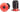 Wolf Tooth Alloy Bar End Plugs - Red