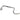 Steve Potts Dirt Drop Bar (31.8) 60cm - Silver