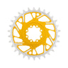 Burgtec 3mm Offset Thick Thin Chainring SRAM 8-Bolt 30T Gold