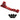 Freedom Coast Post Mount Brake Adapter 160/180mm+20 Red