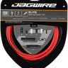 Jagwire Elite Sealed Shift Cable Kit -  SRAM/Shimano Ultra-Slick Uncoated Cables Red