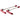 Halo Porkies QR Skewers CrMo Red Pair