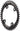 Wolf Tooth Elliptical Shimano 110 Asymmetric BCD Chainring - 42t 110 Asymmetric BCD 4-Bolt Drop-Stop B For Shimano GRX Cranks BLK