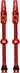 Muc-Off Big Bore Lite Tubeless Valve Stems - 3XLarge 80mm Red