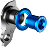 Wheels Manufacturing Universal Derailleur Hanger - 487-5 For Trek ABP MTB Frames designed to accept SRAM UDH BLK/Teal