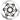 Hope Floating Disc Brake Rotor - 203mm 6-Bolt Black