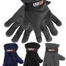 Men's Dark Neutrals Soft Fleece Snow Ski Gloves - Gio's Outdoors