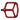 OneUp Components Wave Platform Pedals Red