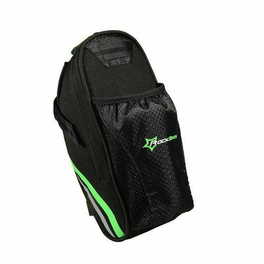 ROCKBROS Bike Bicycle Rear Bag Saddle Bag with Battle Holder - Gio's Outdoors -ROCKBROSUSA