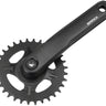 Samox AM38J Crankset - 160mm 11-Speed 30t Direct Mount Samox JIS Square Taper Spindle Interface Spindle Bolts Sold Separate BLK
