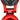 K-Edge Garmin Race Stem Mount with Cap - Red