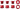 Wolf Tooth 1x Chainring Bolt Set - 6mm Dual Hex Fittings Set/4 Red