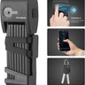 ROCKBROS Smart Bluetooth Fingerprint Folding Bike Lock - Waterproof, Anti-Theft - Gio's Outdoors -ROCKBROSUSA