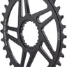 Wolf Tooth Direct Mount Chainring - 34t Shimano DM For Boost Cranks 3mm Offset Drop-Stop ST Requires 12-Speed HG+ Chain BLK