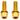 Better Bolts Ti Post Mount Caliper Bolts 18mm Gold 2/Count