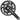 Shimano CUES FC-4010-2 Crankset - 170mm 9/10-Speed 46/30t Riveted Hollowtech II Spindle Interface BLK