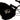 Bar Mitts Mustache / Townie Pogie Handlebar Mittens: One Size Black