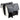 Basil Urban Load Double Pannier Bag UBS / Straps 16.2x7x18.2` 2929 c.i. Black/Reflective White
