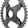 Shimano STEPS SM-CRE80-B Chainring - 38T Without Chainguard 55mm Chainline BLK