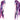 Dimension Kid's Bike Streamers: Pink/Purple~ Pair