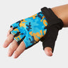 Trek Kids Small/Medium (4-6) Blue/Gold Camo Glove