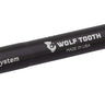Wolf Tooth Rear Thru Axle - M12 1.0 x 165mm for X12 x 148mm Black
