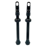 Hold Fast Cycling Tubeless Valve Stem 65mm (Pair) - Black