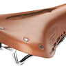 Brooks B17 Carved Saddle - Steel Honey