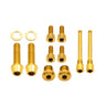 Better Bolts TRP DHR EVO Brake Bolt Gold 12/Count