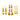 Better Bolts TRP DHR EVO Brake Bolt Gold 12/Count