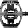 HT Components X3 Pedals - Dual Sided Clipless Platform Aluminum 9/16" Stealth BLK