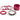 Reverse Single Speed Kit 13t Red