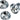 Pinhead M10 Solid Axle Locking Nuts