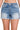 Mid Rise Raw Frayed Hem Denim Shorts - Gio's Outdoors