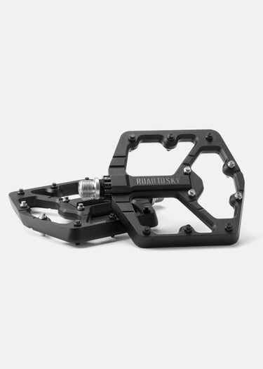 ROCKBROS Road to Sky Wide Bike Pedals in Black (Pair) - Gio's Outdoors -ROCKBROSUSA