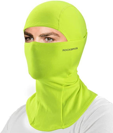 ROCKBROS Winter Cycling Mask Fleece Thermal Keep Warm Windproof Cycling Face Mask Balaclava Ski Mask Fishing Skiing Hat Headwear - Gio's Outdoors -ROCKBROSUSA