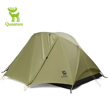 Qunature Rainproof Tent Lightweight Aluminum Rods Easy Setup for Camping - Gio's Outdoors -ROCKBROSUSA