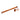 Burgtec Canyon 173mm Rear Axle - Kash Bronze