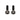 Better Bolts Fox 32 Fork Ti Bolt Kit 2025+ Fit4/Grip SL Black2Ct