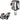 Garmin Rally XC110 Power Meter Pedals - Dual Sided Clipless Alloy 9/16" BLK Pair Single-Sensing Shimano SPD