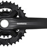 Shimano FC-MT210-2 Crankset - 170mm 9-Speed 36/22t Riveted 48.8mm Chainline BLK
