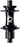 Industry Nine Hydra 2 Classic Rear Hub - 12 x 148mm 6-Bolt Micro Spline BLK 28H